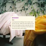 Whisper Pink TENCEL™ Fitted Sheet