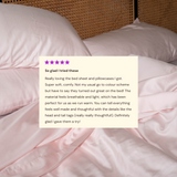 Whisper Pink TENCEL™ Fitted Sheet